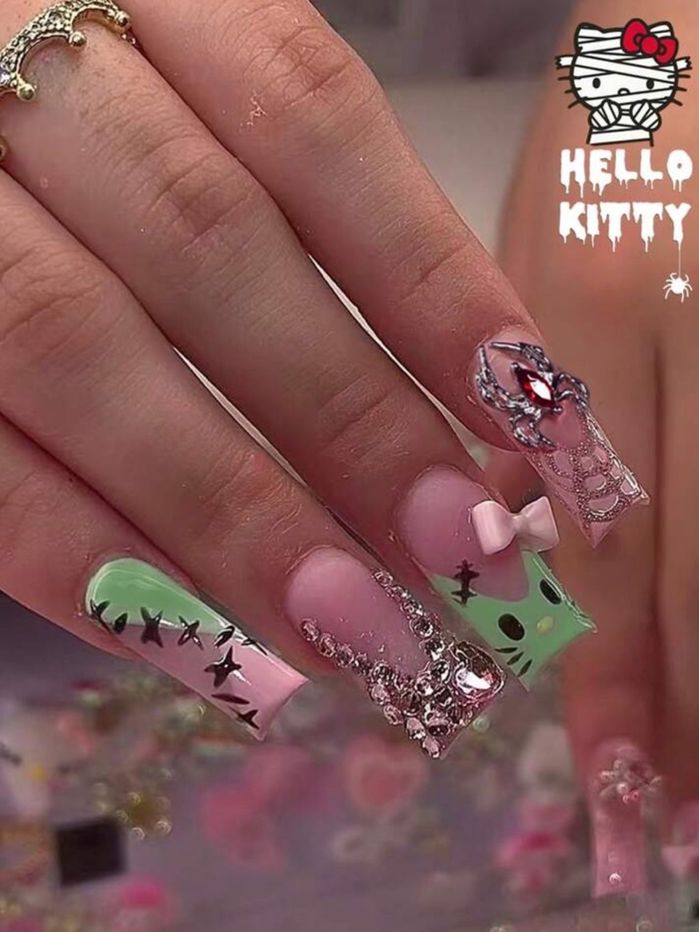 24pc Press On Nail Set from the Nail Bar 💅
